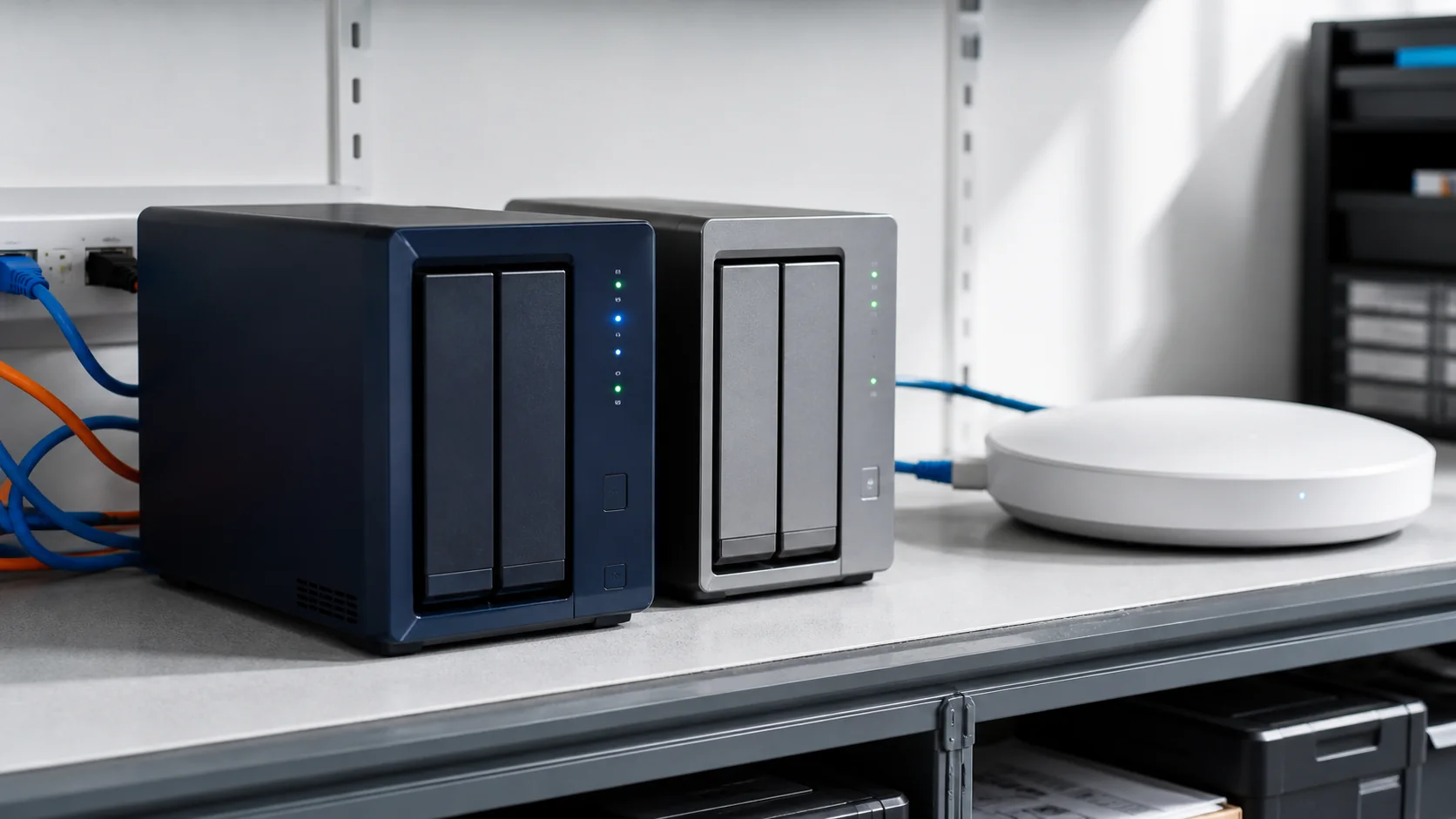 NASとWi-Fi環境の入替・データ移行のイメージ